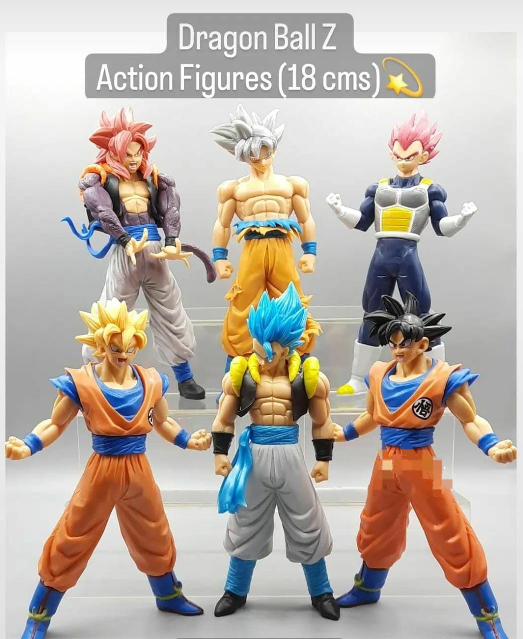 Dragon ball Z premium figure set of 6 Action Figures