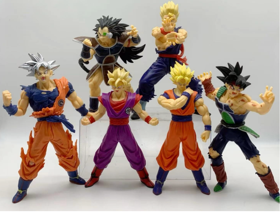 Dragon Ball Z Set of 6 Action Figures