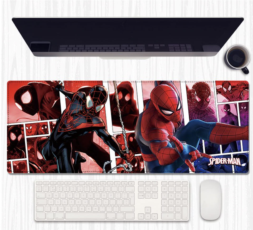 Marvel and DC Deskmats