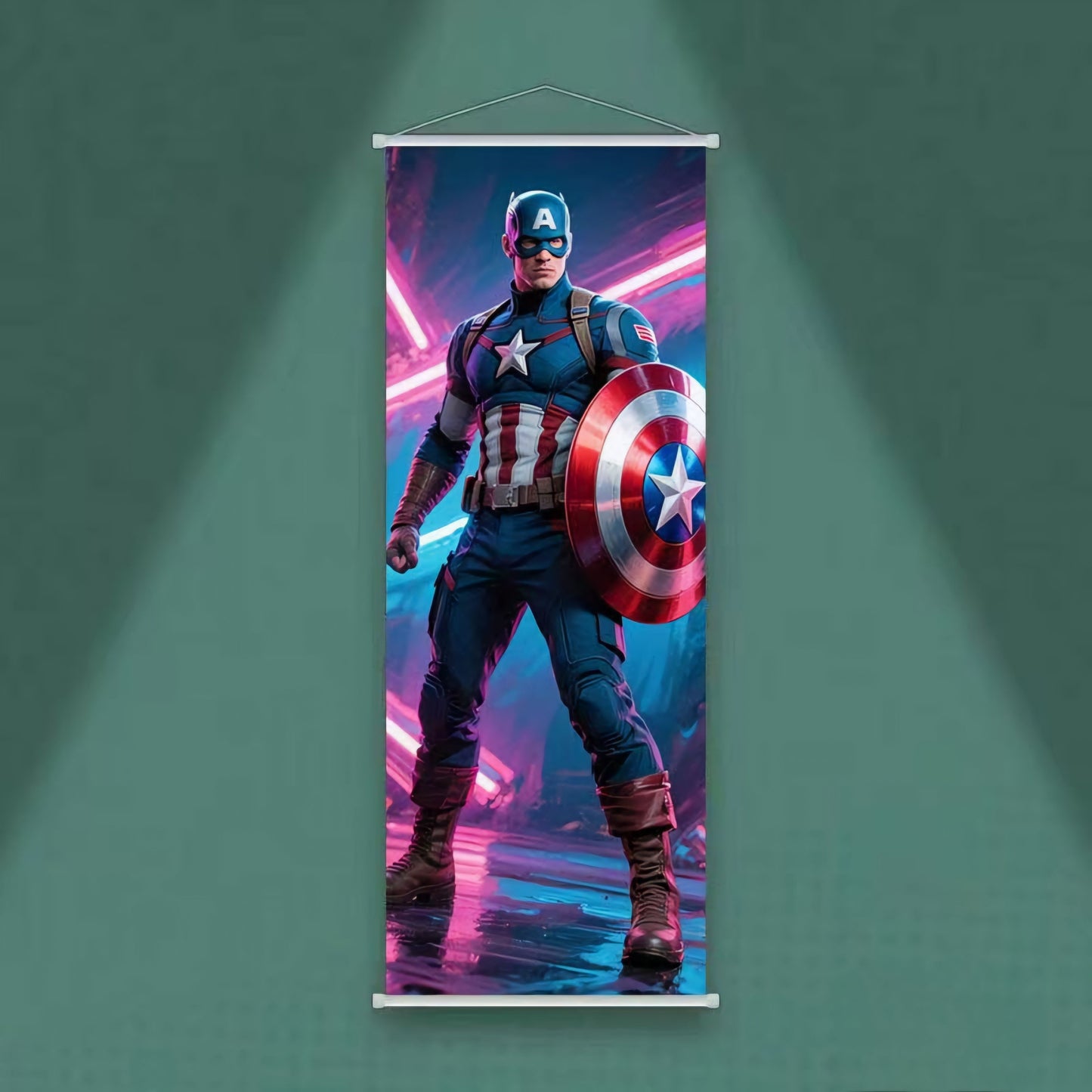 Captian America Wall Scroll