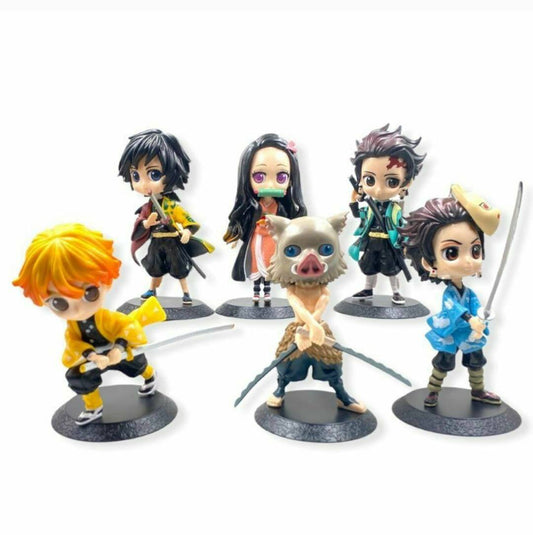 Demon Slayer set of 6 Action Figures