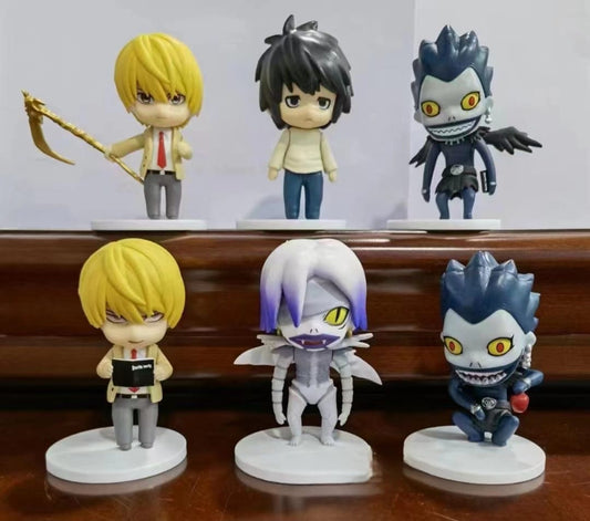 Deathnote Set of 6 Action Figures