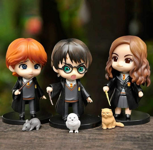 Harry Potter Set of 3 Action Figures