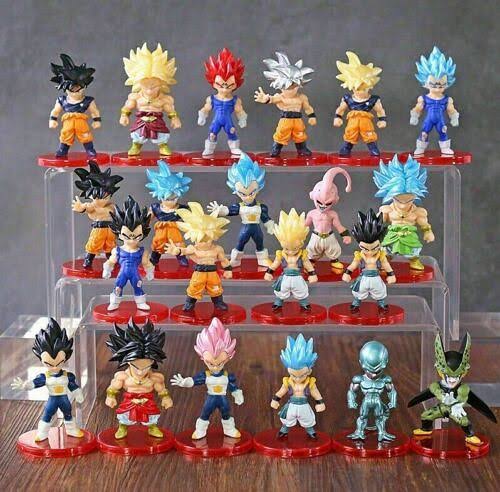 Dragon Ball Z Set of 21 Mini Action Figures
