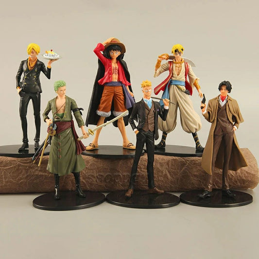 One Piece Set of 6 Action Figures