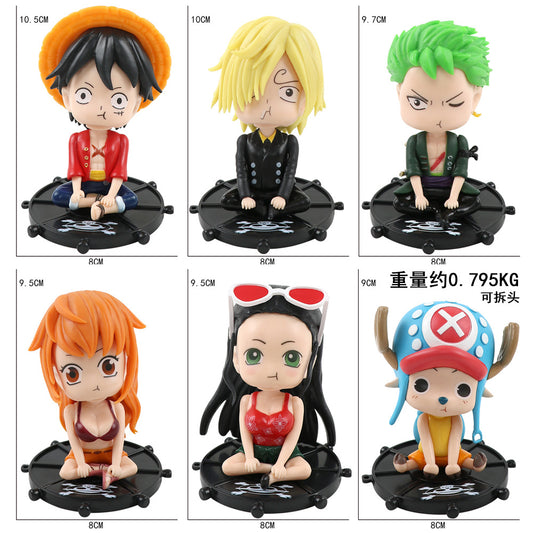 One piece Set of 6 Action Figures