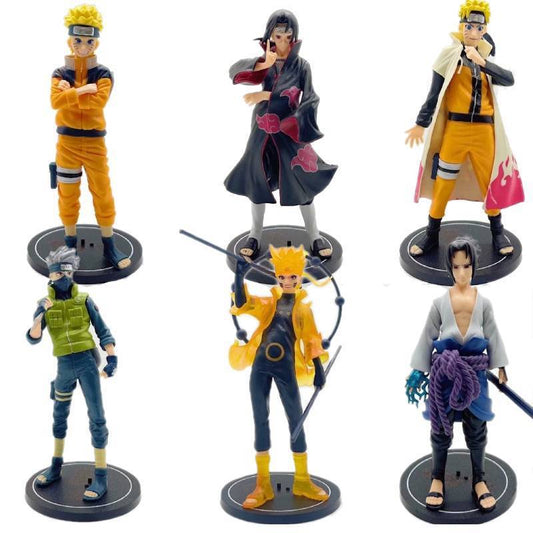 Naruto Figures (6 pc set) Action Figures
