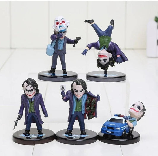 Joker Action Figure Set of 5