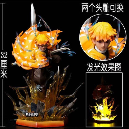 Zenitsu Figure with light Premium Action Figure With LED Lights