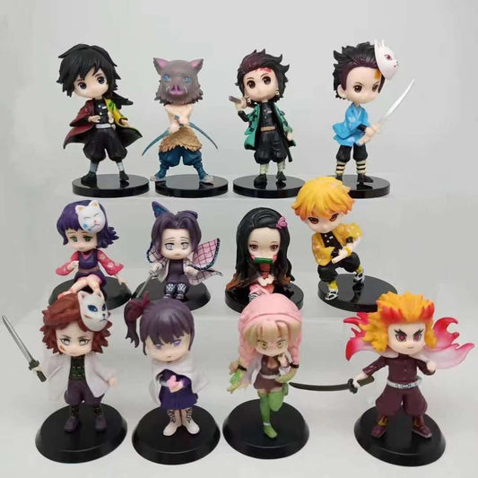 Demon Slayer set of 12 Action Figures