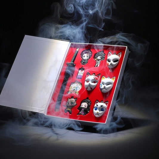 Demon Slayer premium Keychains Gift Set