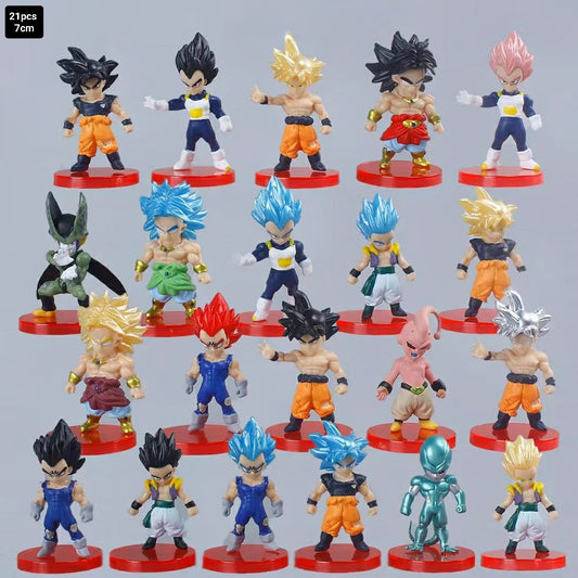 Dragon Ball Z 21pc Set Action Figures