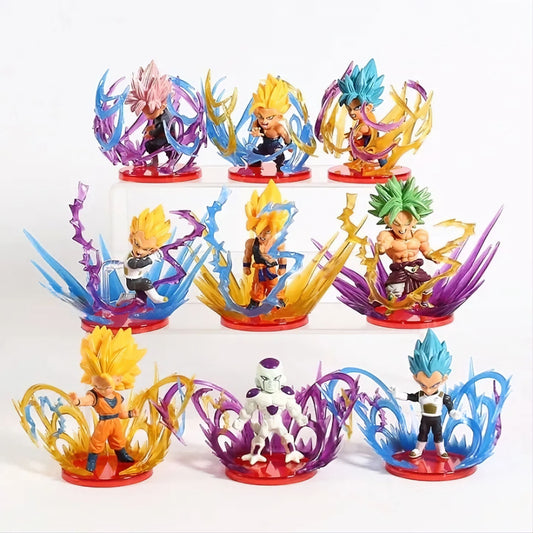 Dragon Ball Z 9pc Set Action Figures