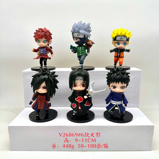 Naruto Set of 6 Action Figures