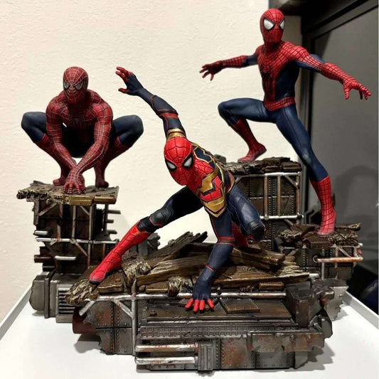 Spiderman Homecoming- Set of 3. Premium Action Figure
