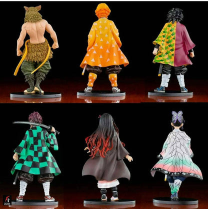 Demon Slayer Anime Action Figures (set of 6)