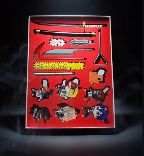 Chainsaw Man premium Keychains Gift Set