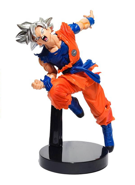 Goku Action Figure with Silver Finish