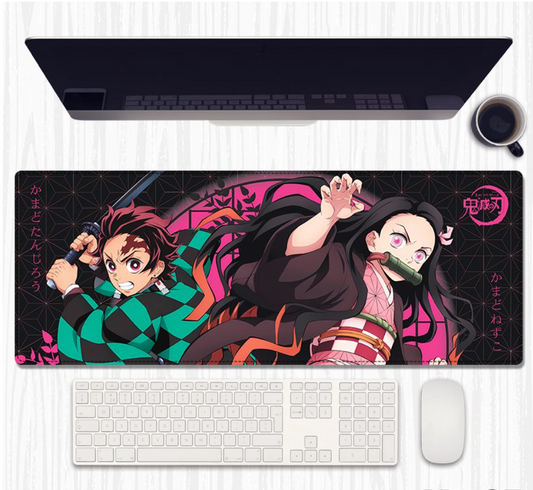 Tanjiro and Nezuko Deskmat