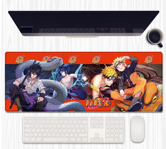 Naruto and Sasuke Deskmat