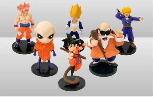 Dragon Ball Z set of 6 Action Figures