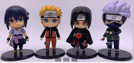 Naruto (set of 4) Action Figures