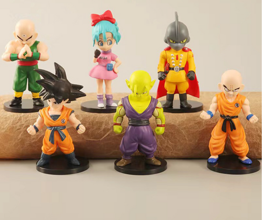 Dragon Ball Z set of 6 Action Figures