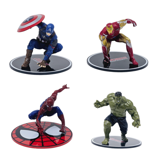 Avengers Action Figures (Set of 4 pc)