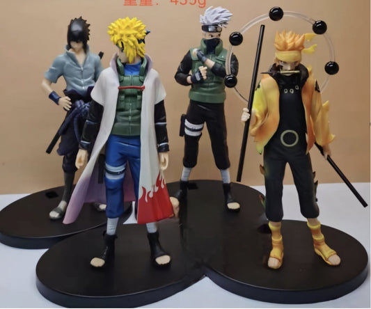 Naruto Set of 4 Big Action Figures