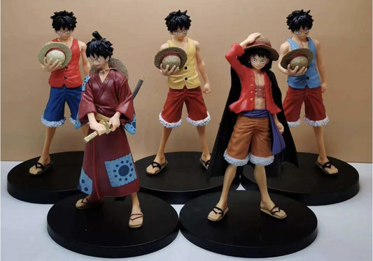 Luffy Set of 5 Action Figures