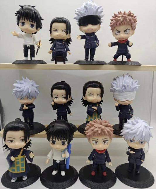 Jujitsu Kaisen Set of 12 Action Figures