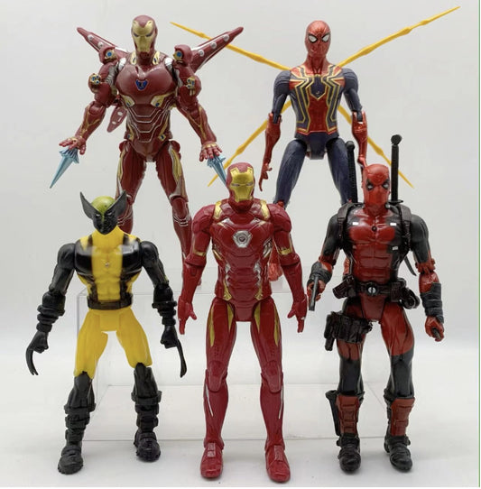 Marvel Superheroes Set of 5 Action Figures