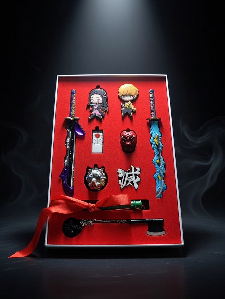 Demon Slayer premium Keychains Gift Set