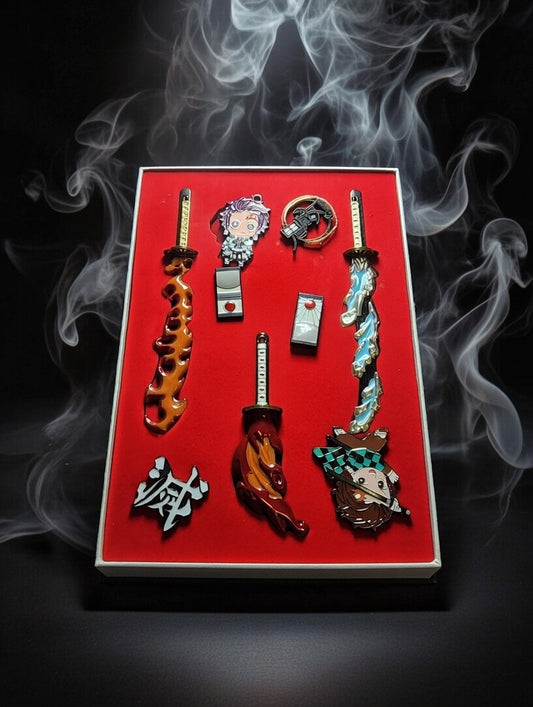 Demon Slayer premium Keychains Gift Set